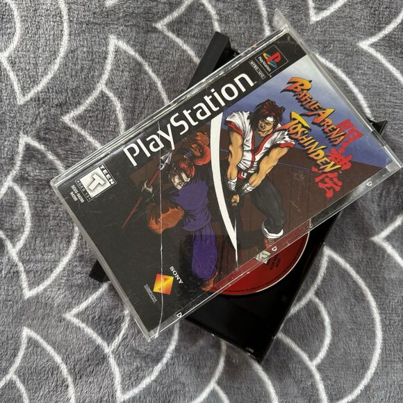 Battle Arena Toshinden Playstation PS1 Long Box Video Game *Manuel Included* - Picture 4 of 4